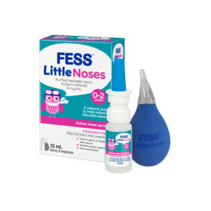 How to use FESS Children’s Saline Nasal Spray
