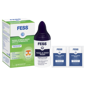 How to use FESS Nasal And Sinus Wash – Gentle Strength