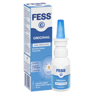 How to use FESS Saline Spray